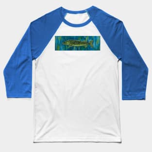 Pike fish Baseball T-Shirt